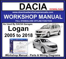 Dacia Logan Service Repair Workshop Manual